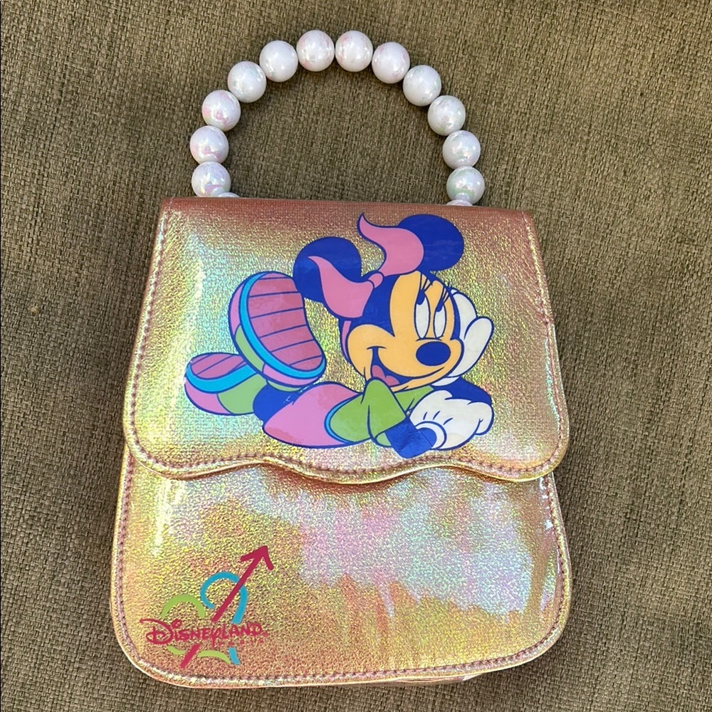 Disneyland Paris Minnie Mouse Iridescent Purse